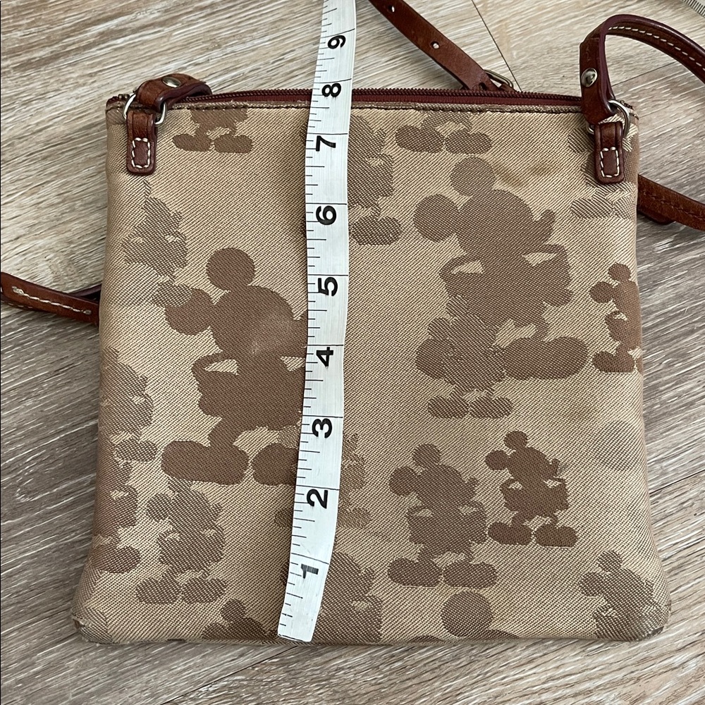 Disney Parks x Dooney & Bourke leather & fabric Mickey Mouse crossbody bag - Picture 14 of 14